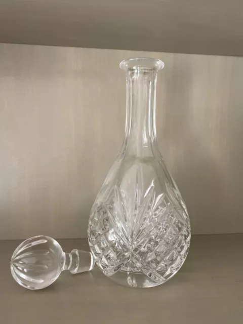 Harvey Nichols Water/Wine Cut Crystal Glass Carafe Jar or Decanter