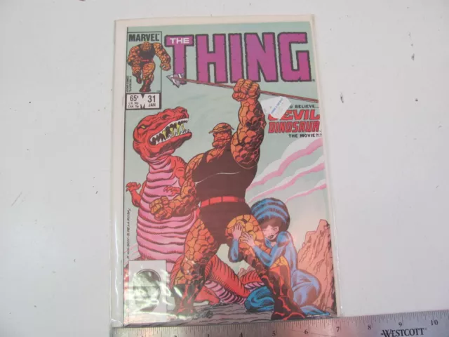 The Thing Comic Book 31 Jan 1986 Marvel Comics