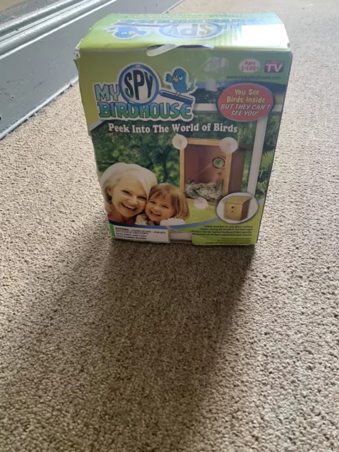 My Spy Birdhouse As Seen on TV Watch Bird Build Nests see-through Window Suction