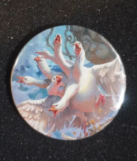 The Goose Mother Eldraine Magic The Gathering Art Card 2.25" Pin Back Button MTG