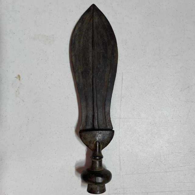 Antique African Congo Kuba “Ikula” Ceremonial Knife
