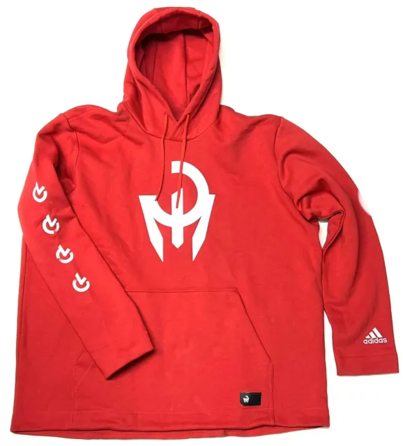 Men's Adidas Patrick Mahomes Red Hoodie HF4611 KC Chiefs Sz 3XL Sold Out Online