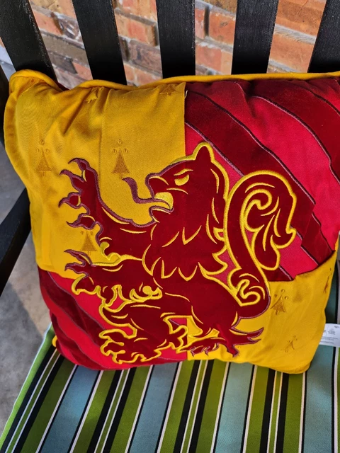 Harry Potter Gryffindor Pillow Universal Studios Wizarding World 16 x 16 x 5 NWT