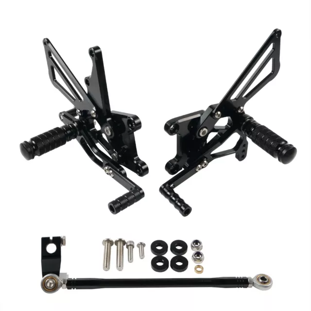 CNC Footrests Rear Sets for Triumph Daytona 955i 99-06 Speed Triple 1050 05-10