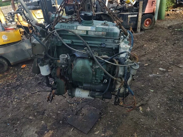 Detroit Diesel 471N ,  Marine Diesel Engine 2-Stroke Low Hours with Allison 3-1