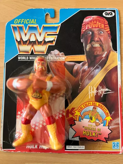 WWF Hasbro Hulk Hogan wrestling figur WWE selten rar NEU OVP MOC