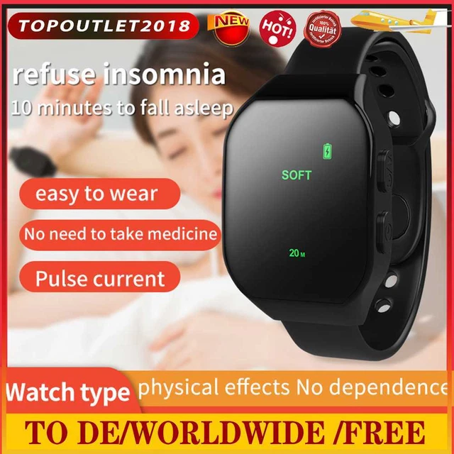 Electric EMS Sleep Aid Type-C Charging Insomnia Hypnosis Device Therapy Supplies