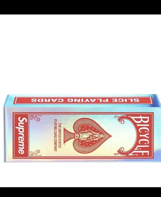 supreme bicycle holographic slice cards Sneakers Depot SUPREME BICYCLE HOLOGRAPHIC Slice Playing