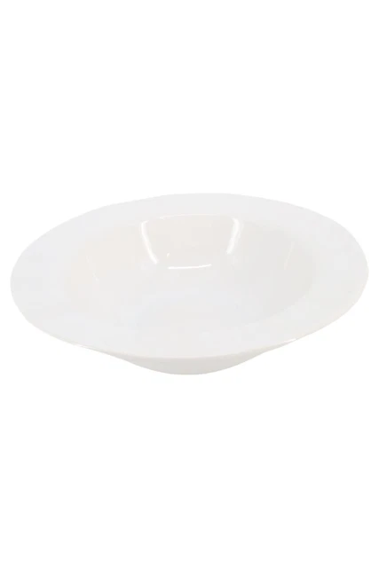 Elegante ciotola in ceramica bianca - pezzo unico per stile