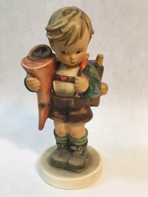 Vintage Hummel Goebel Collectible Figurine "Little Scholar" 80 TMK3 Stylized Bee