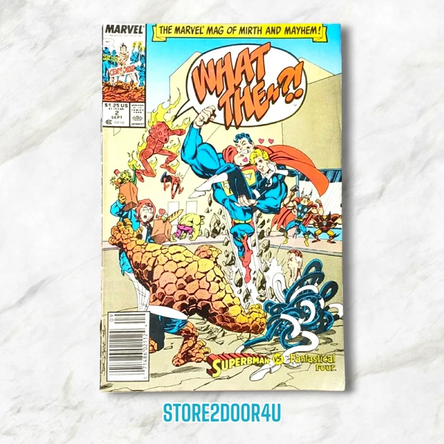 What The-?! Vol 1 #2 September 1988 Marvel Comics VTG Comic Book