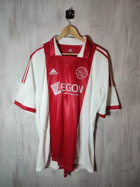 Ajax Amsterdam 2011 2012 Home Talla XL Adidas Camiseta Fútbol Kit Camiseta