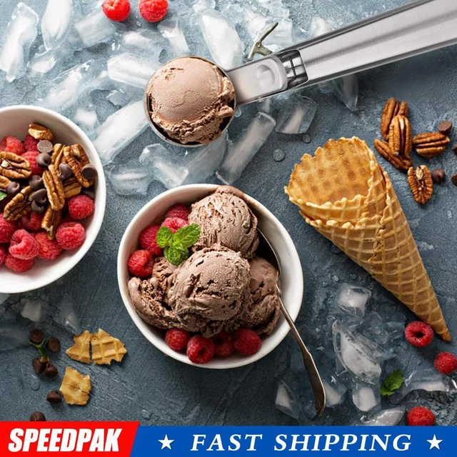 1 pz cucchiaio palla da scavo frutta gelato in acciaio C9B6