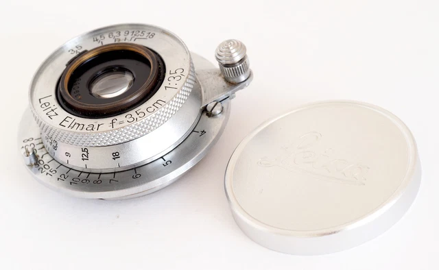 ライカ】Elmar 3.5cm F 3.5 【L39 LTM】 1938年製造