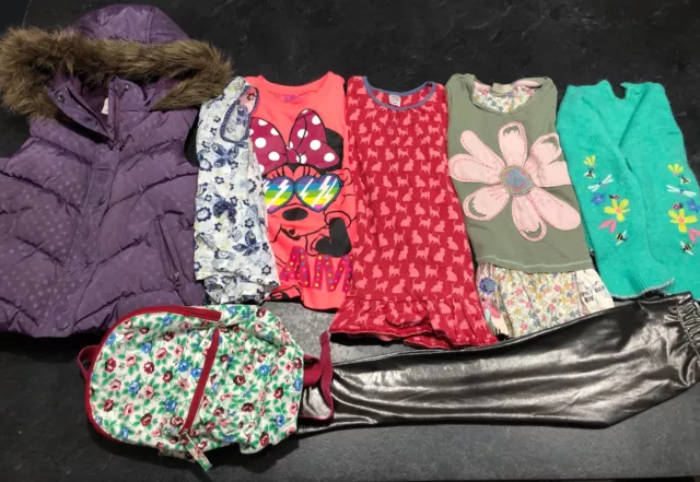 Cute Bundle Of Girls Clothes Age 4-5 Years Includes: NEXT, Zunie Sequin Dress +