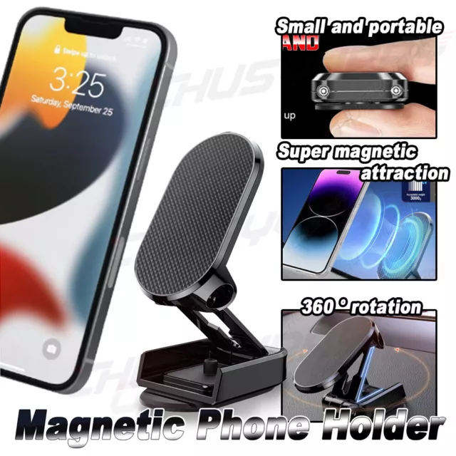 Universal Magnetic Car Mount Holder Dash Windshield Suction Cup For Cell Phone