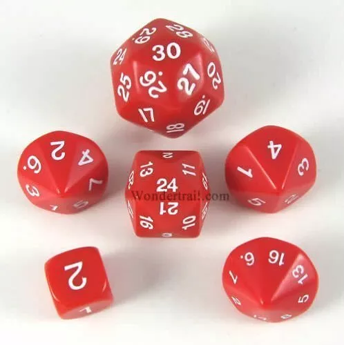 Koplow Games Red Special Who Knew 6 Dice Set (US IMPORT) 2