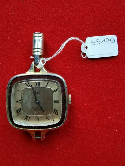 Montre Bracelet Tissot Mécanique Relay France – Dos Transparent, Fonctionne (REF55179)