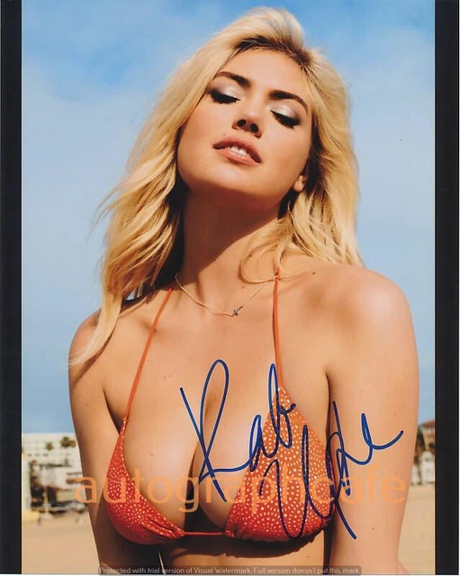 KATE UPTON 10 x 8 Inch Signed Photo - High Quality Copy Of Original (a)