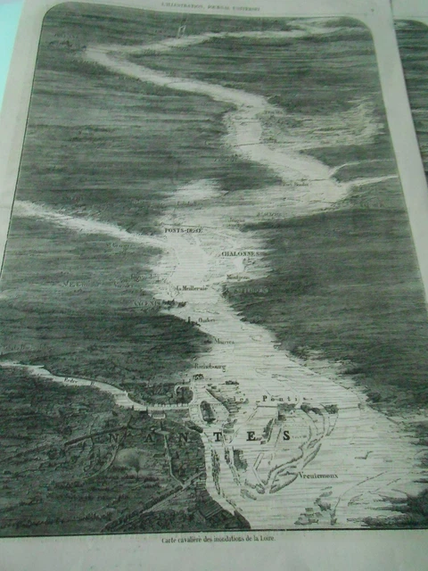 Carte Géologique 1867 – Terrain Houiller De Saône-et-Loire, Gravure Mine Charbon
