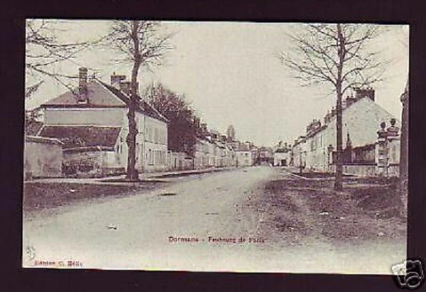 Cpa    51  Dormans  Faubourg De Paris
