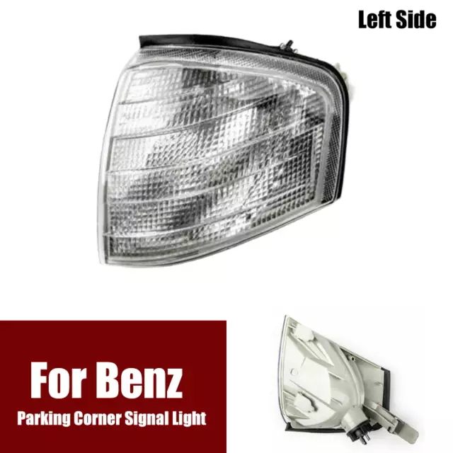Left Side Clear Car Corner Turn Signal Light Lamp For Benz C Class W202 1994-00