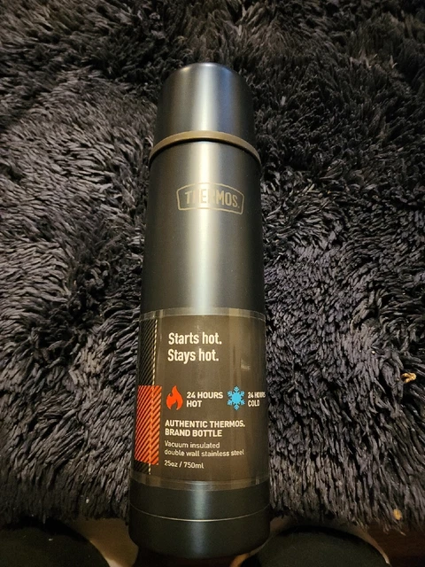 Thermos Stainless Steel Vacuum Insulated Coffee Travel Mug 25oz - Black