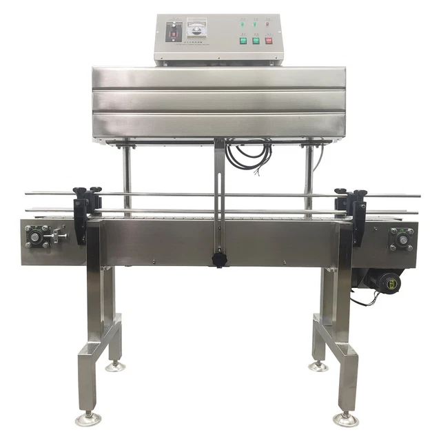 220V 50/60Hz 7kw GP-403 Continuous Bottle Label Heat Shrink Packaging Machine