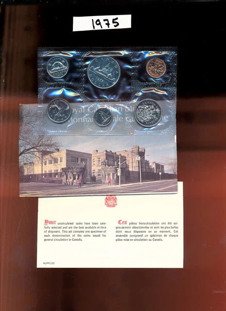 Canada - Prooflike Uncirculated Set - 1975 Mint Sealed