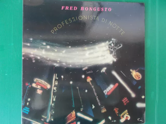 Lp Fred Bongusto Professionista Di Notte + Poster Nuovissimo Gatefold