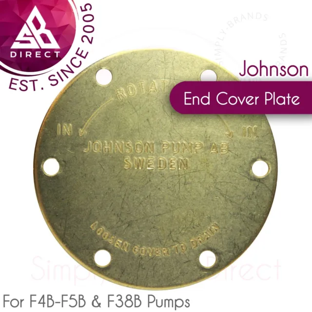Johnson 01-42398 Remplacement Embout Cache │ 76mm Od │ Pour F4B-F5B & F38B