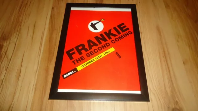 FRANKIE GOES TO HOLLYWOOD the second coming-framed original advert