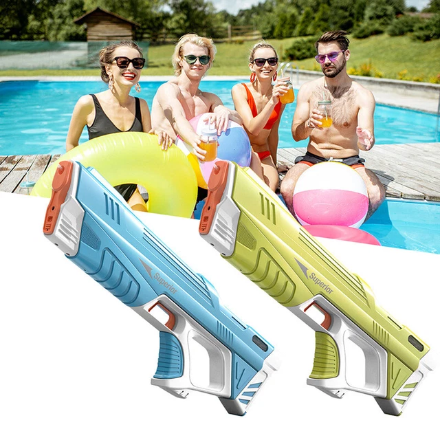 Elektrische Wasserpistole 500ml Kinder Spaß Wasserpistole ca.10 Meter Reichweite