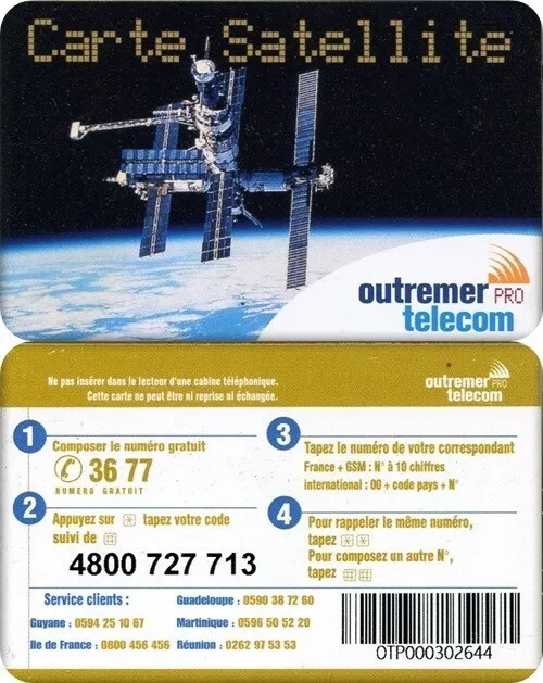 #132 Rare Overseas Code Prepaid Telecom / Ttb-Luxe Telecard