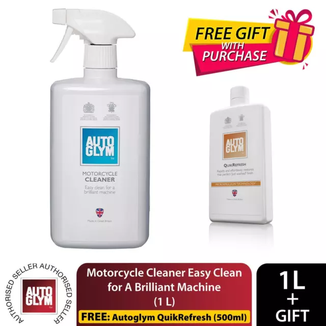 Autoglym Motorcycle Cleaner Easy Clean for A Brilliant Machine 1 Litre