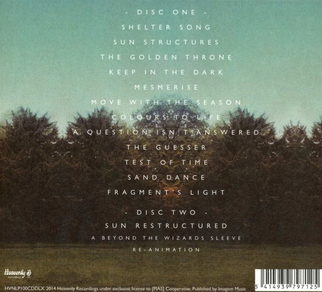 Temples Sun Structures Cd new Deluxe Album 2 discs 2014 Free and fast post