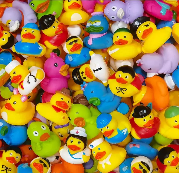 Rubber Ducks in Bulk,Assortment Duckies for Jeep Ducking Floater Duck Bath Toys! 2