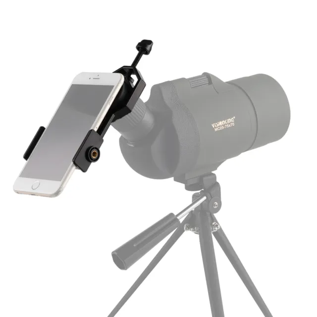 Mobile phone adapter / holder for telescopes & binoculars.