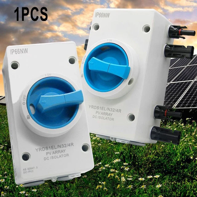 Interruttore isolatore solare fotovoltaico di alta qualità impermeabile 1000 1200 V lunga durata