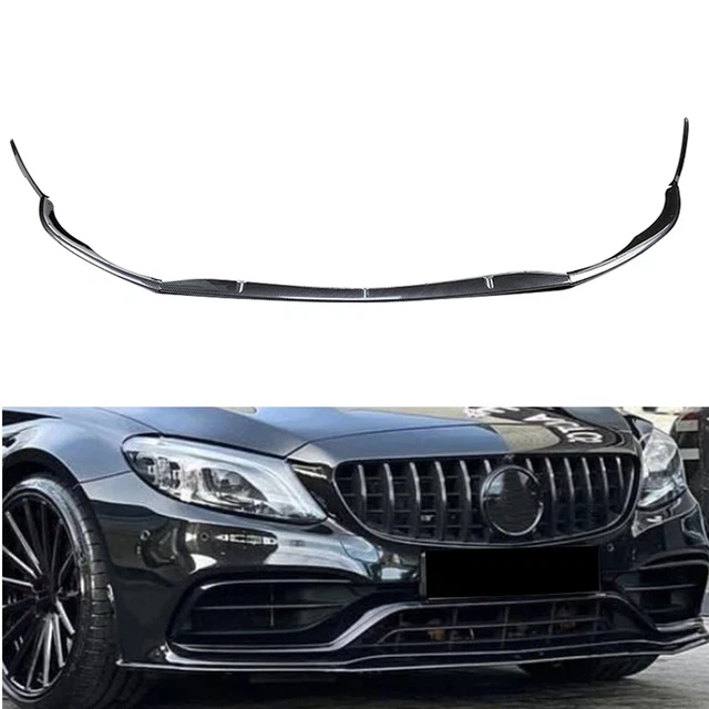4 Pezzi Copritasti Finestre In Fibra Di Carbonio Per Mercedes W205 Classe C (2015-2018) E X253 GLC (2016-2018) – Decorazione Interna Auto
