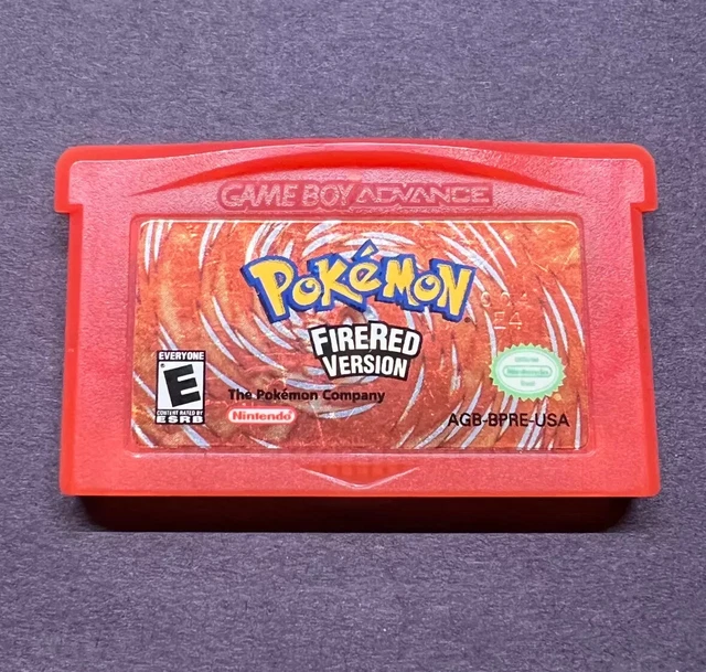 POKÉMON VERSION Rouge Feu (Game Boy Advance GBA, 2004) Authentique Testé EUR 143,68