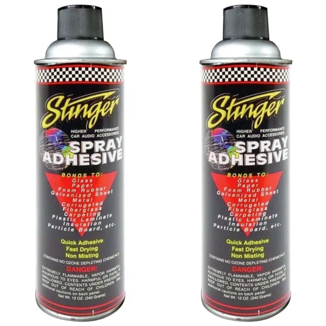 (Pack Of 2) Stinger Sas Adhesive Spray