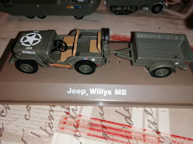 Dinky Toys-France - Échelle 1/43 - Jeep Hotchkiss-Willy