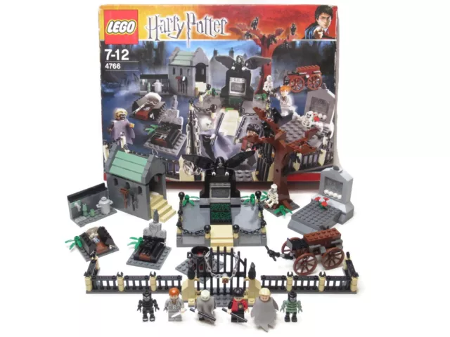 LEGO HARRY POTTER Graveyard Duel 4766 Goblet of Fire Voldemort Wormtail Box Used 119.99 PicClick UK