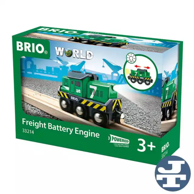 BRIO® Battery Operated Freight Battery Engine | Jadrem Toys AU