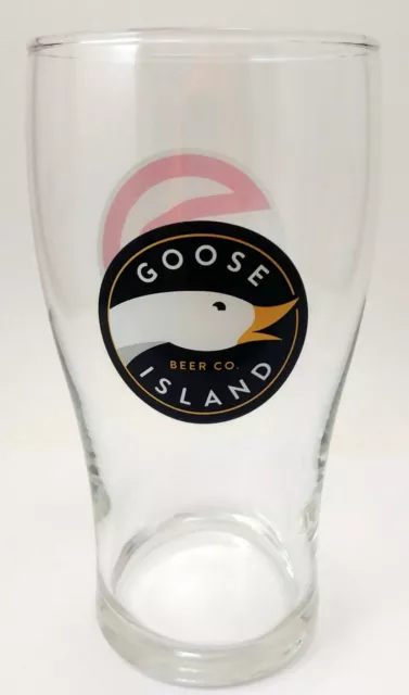 Goose Island 16 Oz Tulip Pint Beer Glass Atlanta Hawks NBA