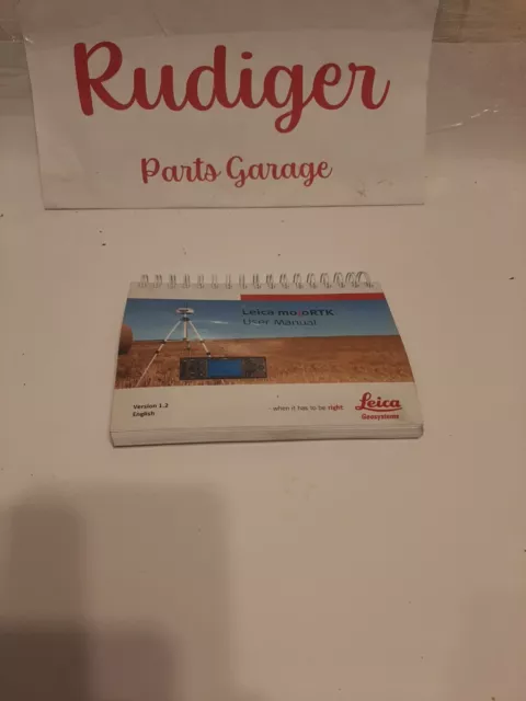 Leica Geosystems  User Manual MojoRTK