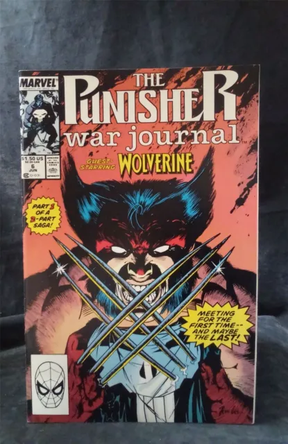 The Punisher War Journal #6 1989 Marvel Comics Comic Book