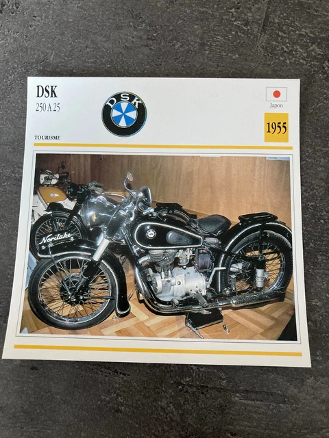 Carte Fiche Moto Passion Édition Atlas - Suzuki Hayabusa - Occasion - Document Collection