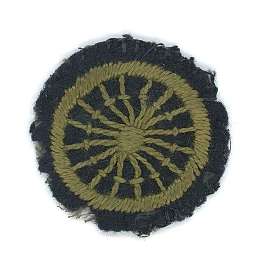 Rare Fanion/guide Girl Guides Années 1920-30 - Laiton Et Drapeau (fille, Poteau, Finition D'époque)